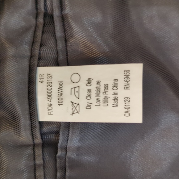 Calvin Klein Mens Black Suit Jacket - Picture 9 of 11
